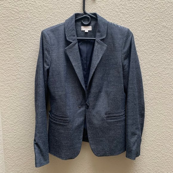 LOFT Jackets & Blazers - LOFT Heather Blazer - Gray/Cloth Style